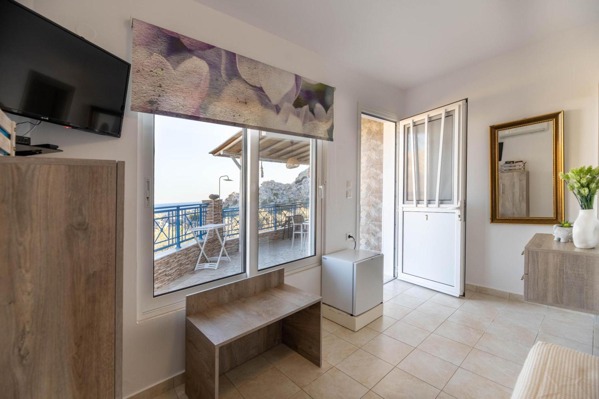 Aperanto Galazio Apartment Archangelos  Exteriör bild